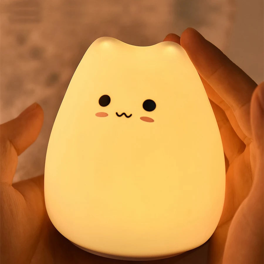 Cute Silicone Night Lights