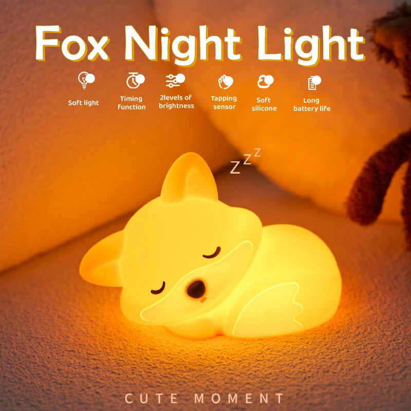 Cute Silicone Night Lights