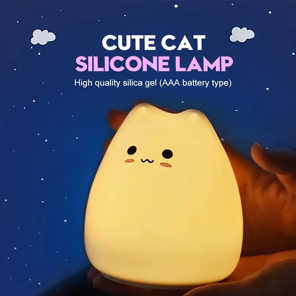Cute Silicone Night Lights