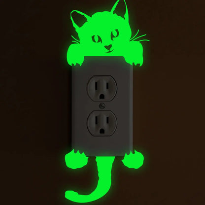 Luminous Cat sticker