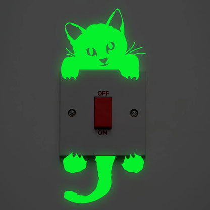 Luminous Cat sticker