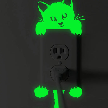 Luminous Cat sticker