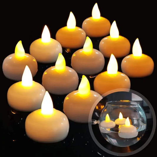 Floating Candle Lamp