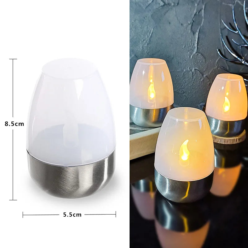 LED Solar Candles