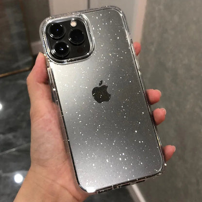 Luxury Bling Glitter Clear Phone Case for iPhone