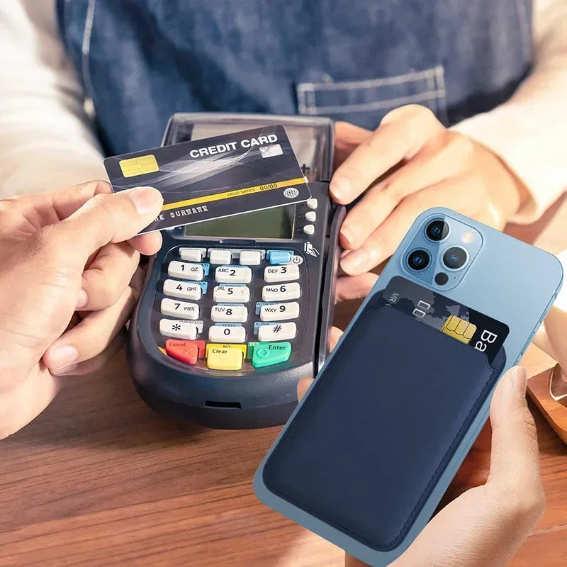 New Luxury Magnetic Leather Wallet Case For iPhone