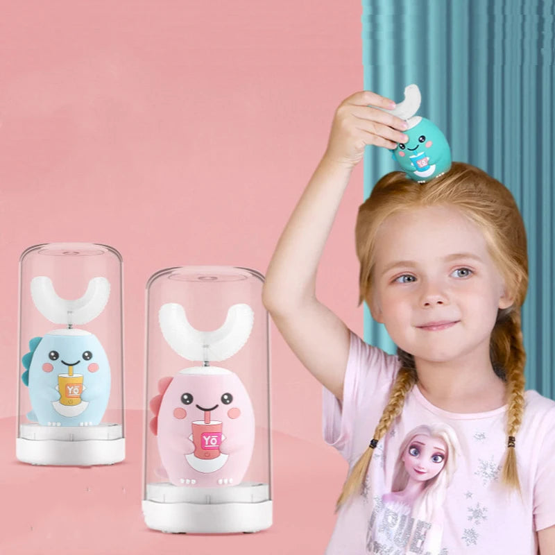 U-Shaped Smart Electric Toothbrush for Kids