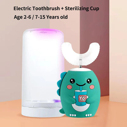 U-Shaped Smart Electric Toothbrush for Kids