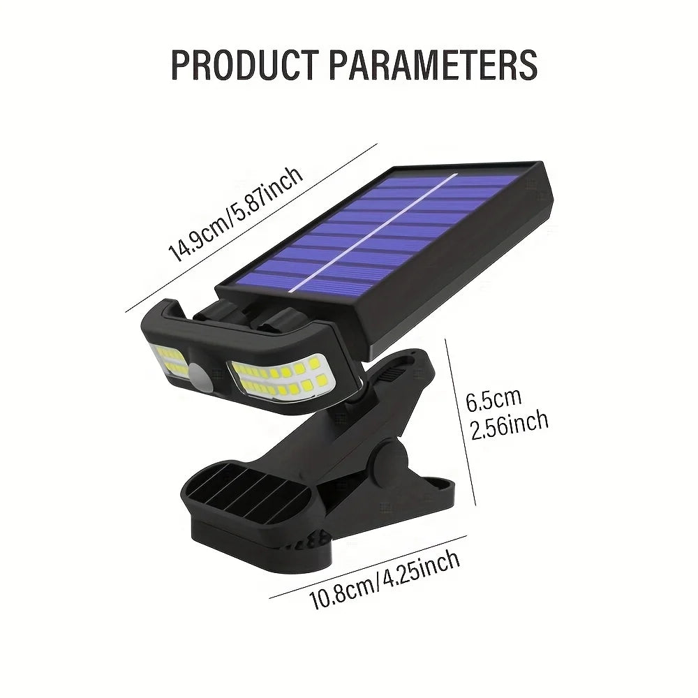 Smart Motion Sensor Outdoor Solar Clip Light