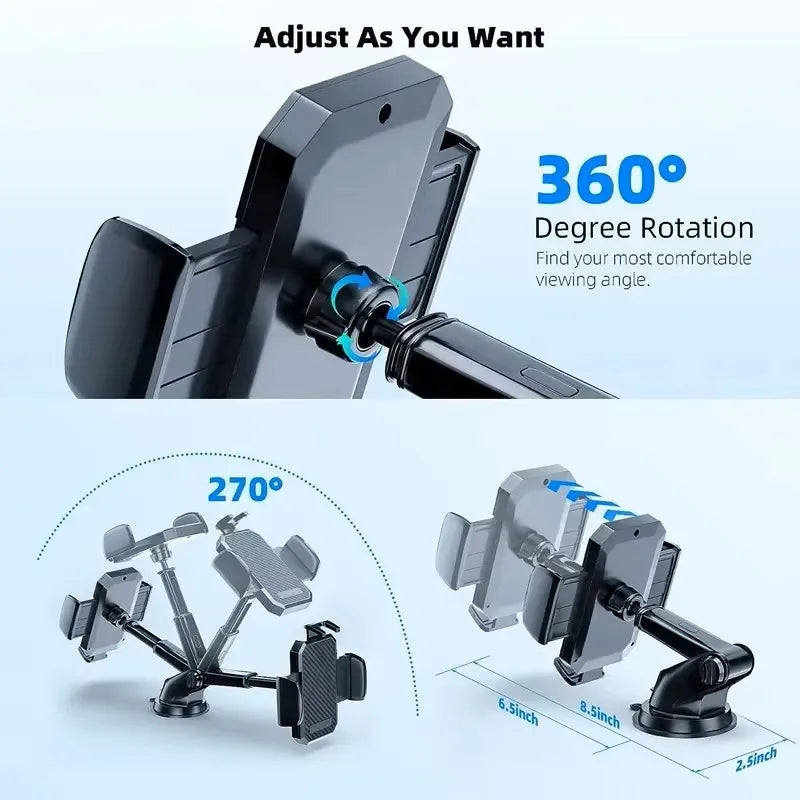 2025 NEW Universal 360° Car Phone Holder