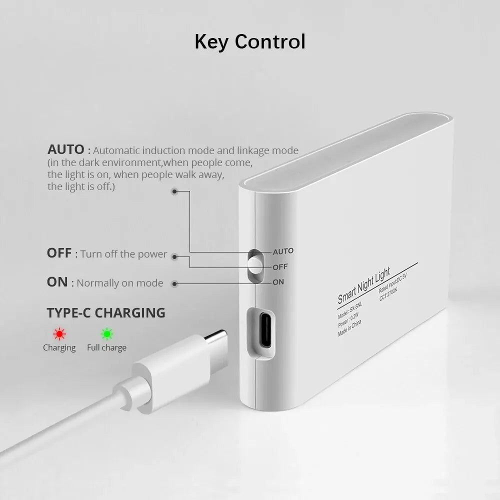 Smart Motion Sensor LED Night Lights
