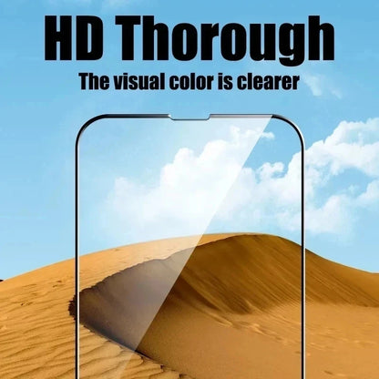 5PCS 9D Tempered Glass For iPhone