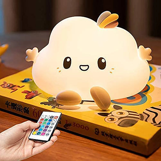 Kawaii Cloud Silicone Night Light