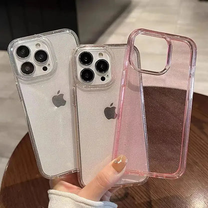 Luxury Bling Glitter Clear Phone Case for iPhone