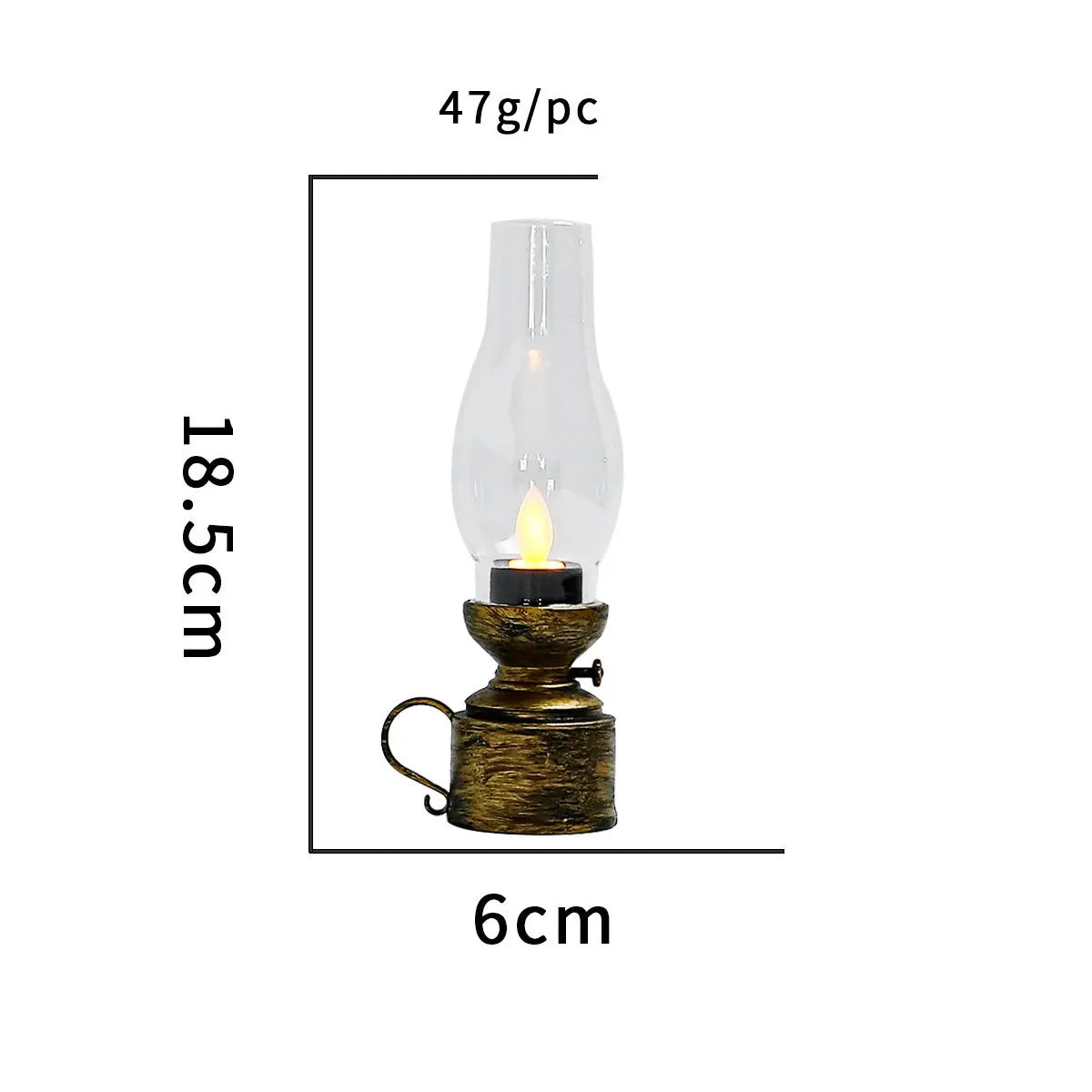 Vintage Lantern Retro Design LED
