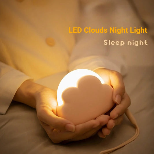 Cute Cloud Wireless Night Light