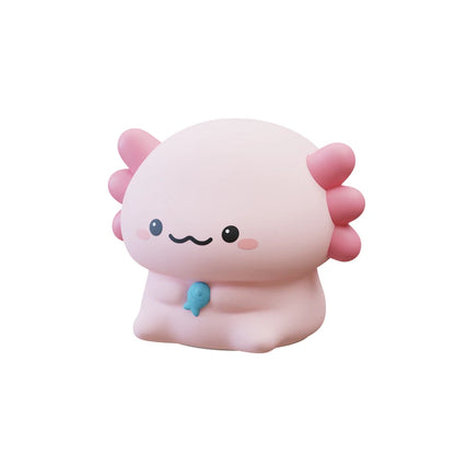 Cute Axolotl Silicone Night Light