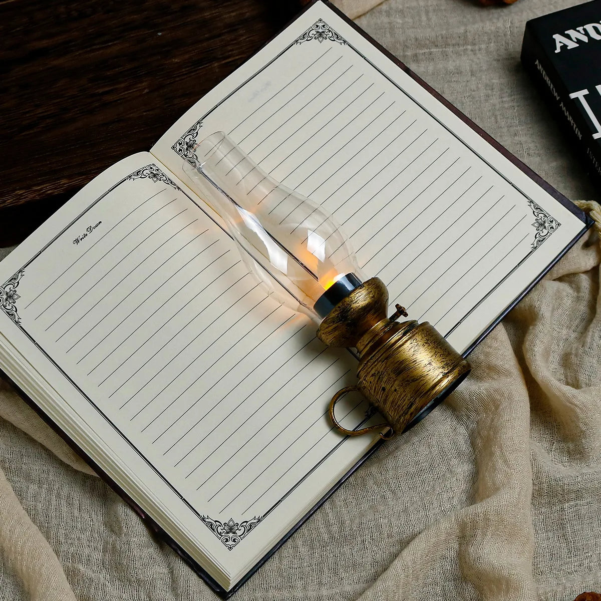 Vintage Lantern Retro Design LED