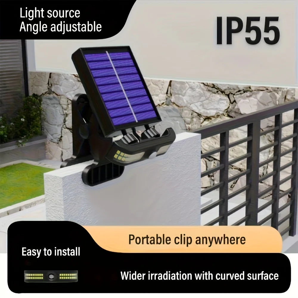 Smart Motion Sensor Outdoor Solar Clip Light