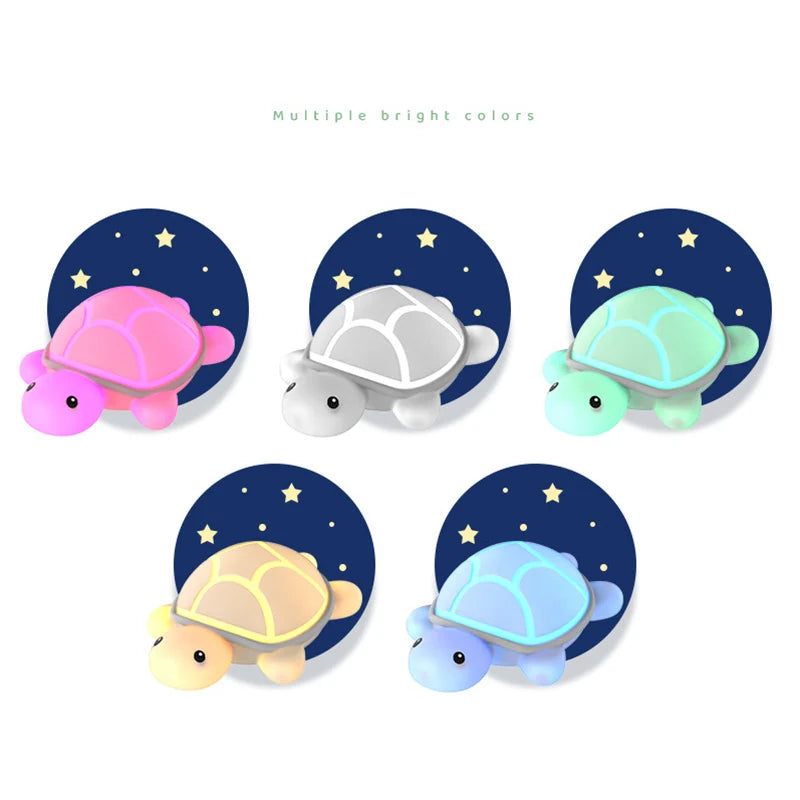 Cute Turtle Silicone Night Light