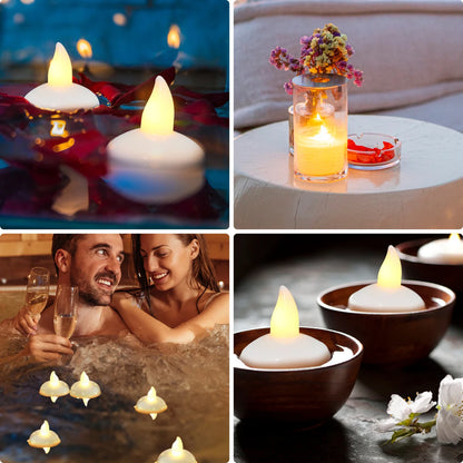 Floating Candle Lamp