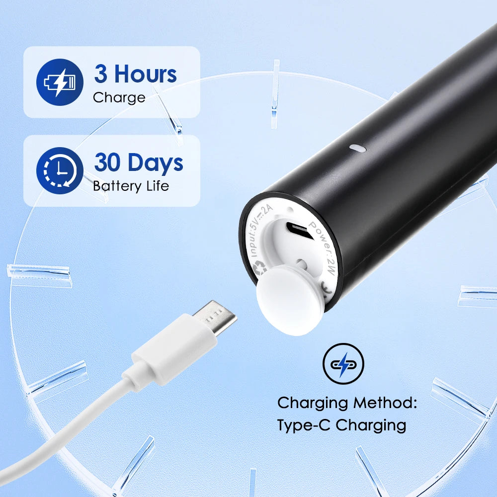 Smart Rotating Timing Electric Toothbrush