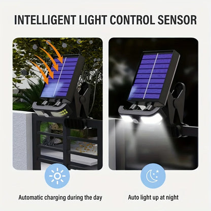 Smart Motion Sensor Outdoor Solar Clip Light