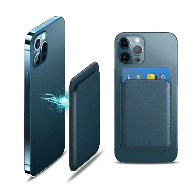 New Luxury Magnetic Leather Wallet Case For iPhone