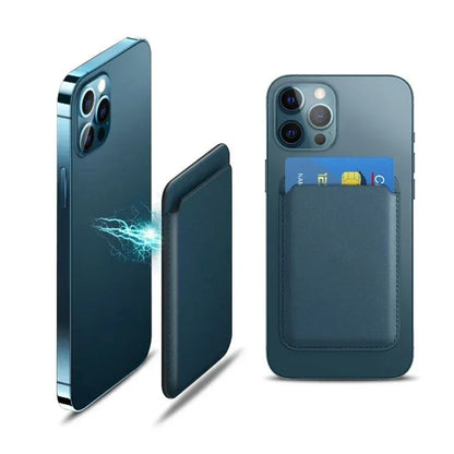 New Luxury Magnetic Leather Wallet Case For iPhone
