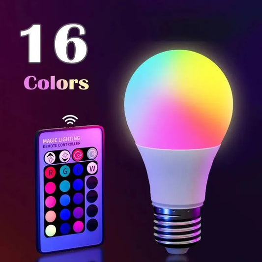 16 Colors RGB LED Bulb