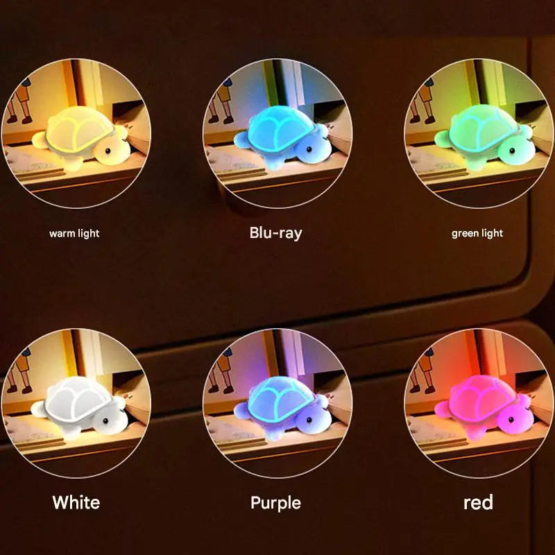 Cute Turtle Silicone Night Light