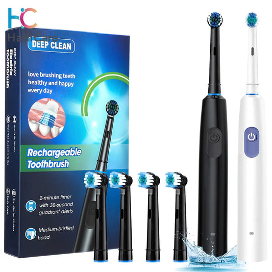 Smart Rotating Timing Electric Toothbrush