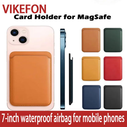 New Luxury Magnetic Leather Wallet Case For iPhone