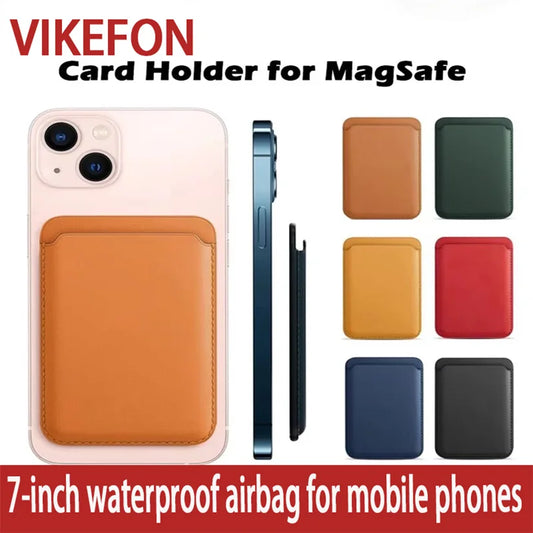 New Luxury Magnetic Leather Wallet Case For iPhone