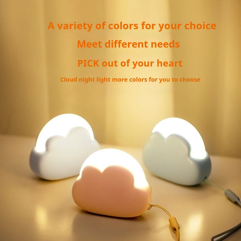 Cute Cloud Wireless Night Light